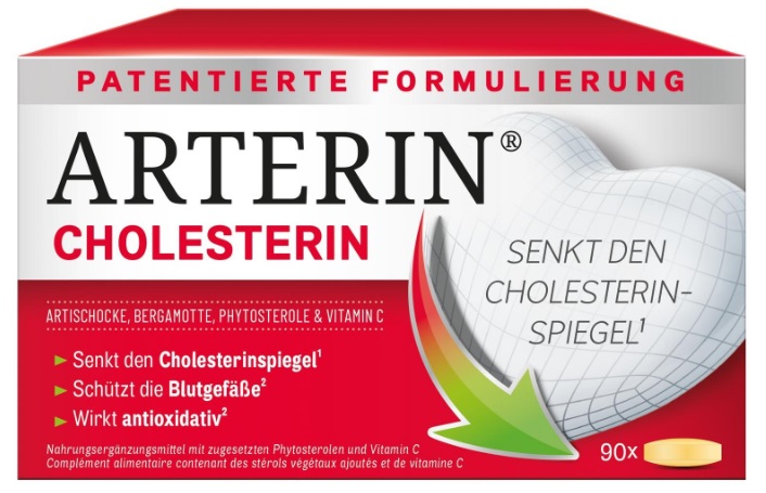 ARTERIN Cholesterin FMC Tabl DACH Blist 90 Stk