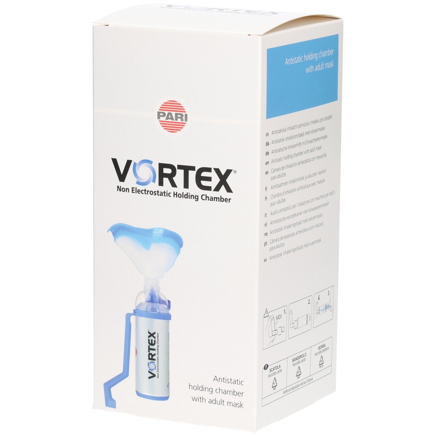 PARI VORTEX Vorschaltkam Erw Maske soft