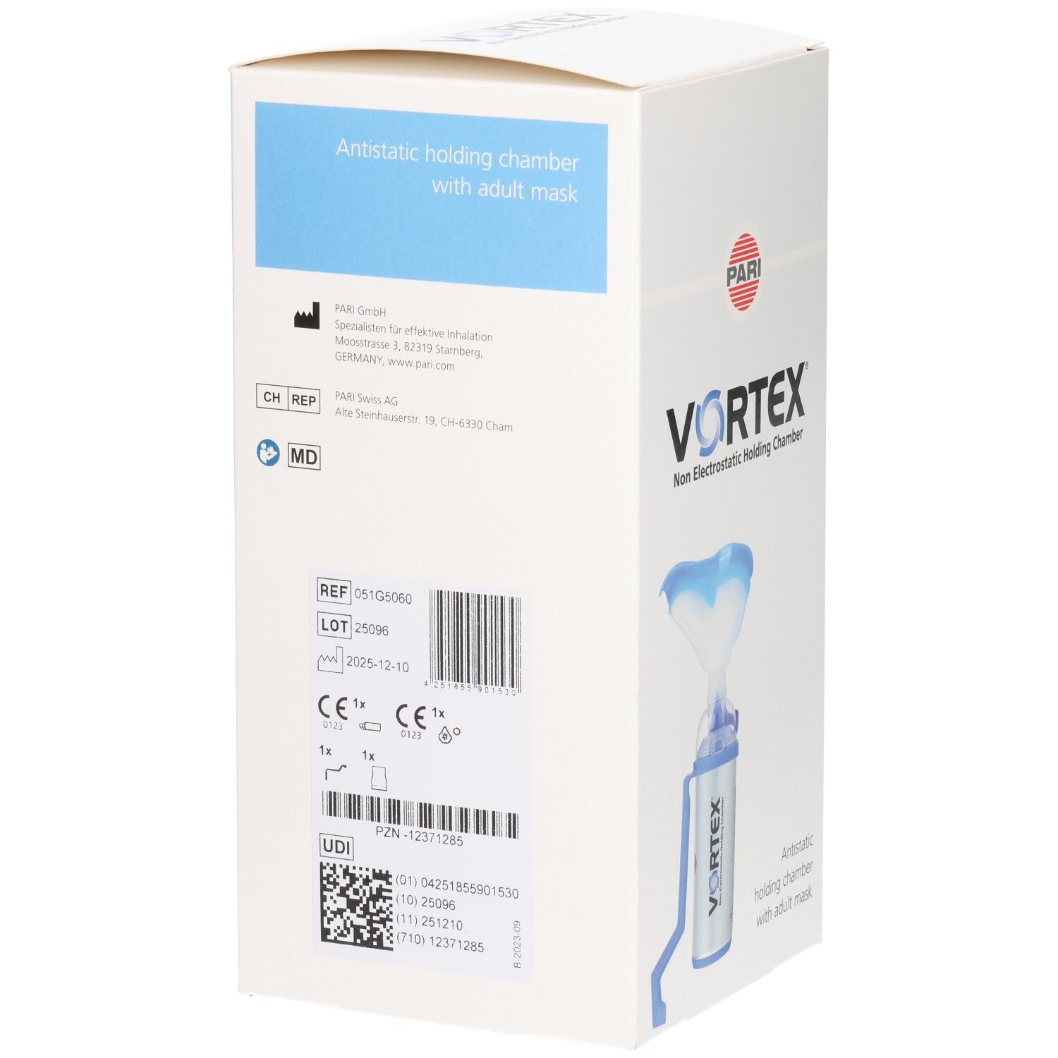 PARI VORTEX Vorschaltkam Erw Maske soft