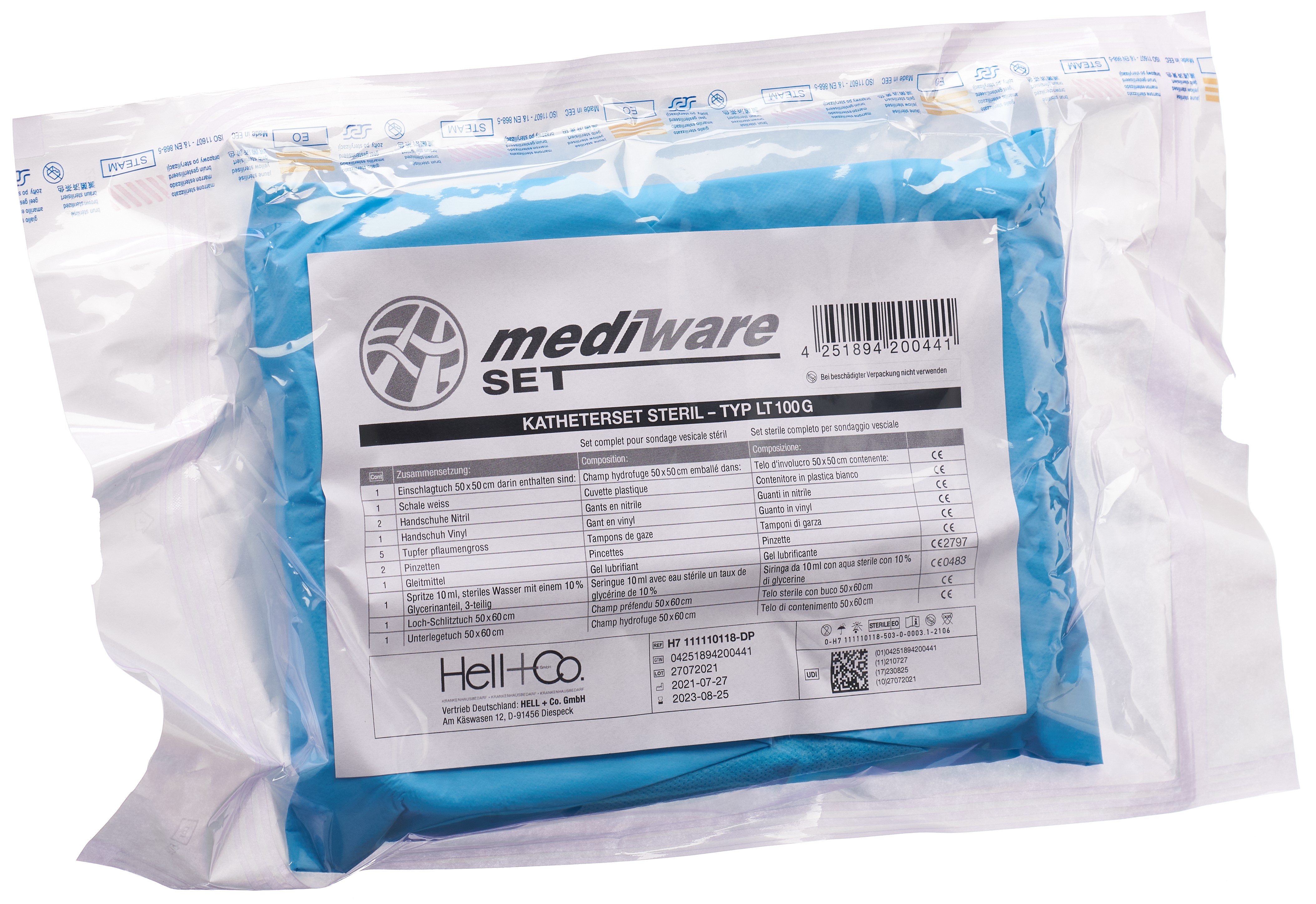 MEDIWARE Blasenkatheter Set