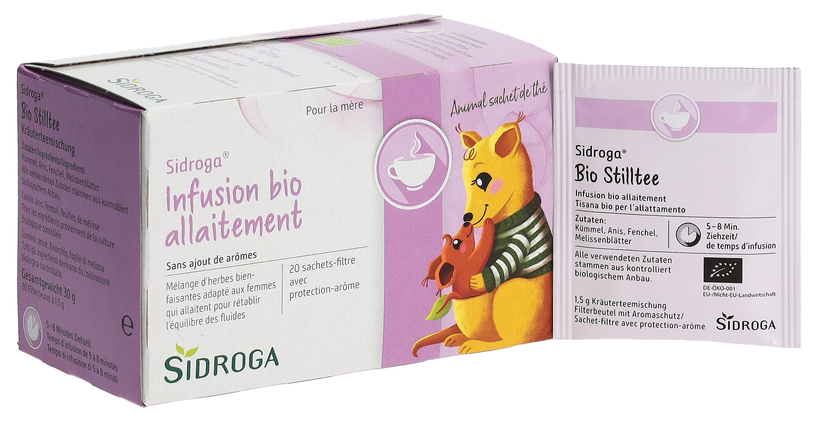 SIDROGA Bio Stilltee 20 Btl 1.5 g