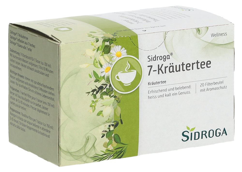 SIDROGA 7-Kräuter Btl 20 Stk