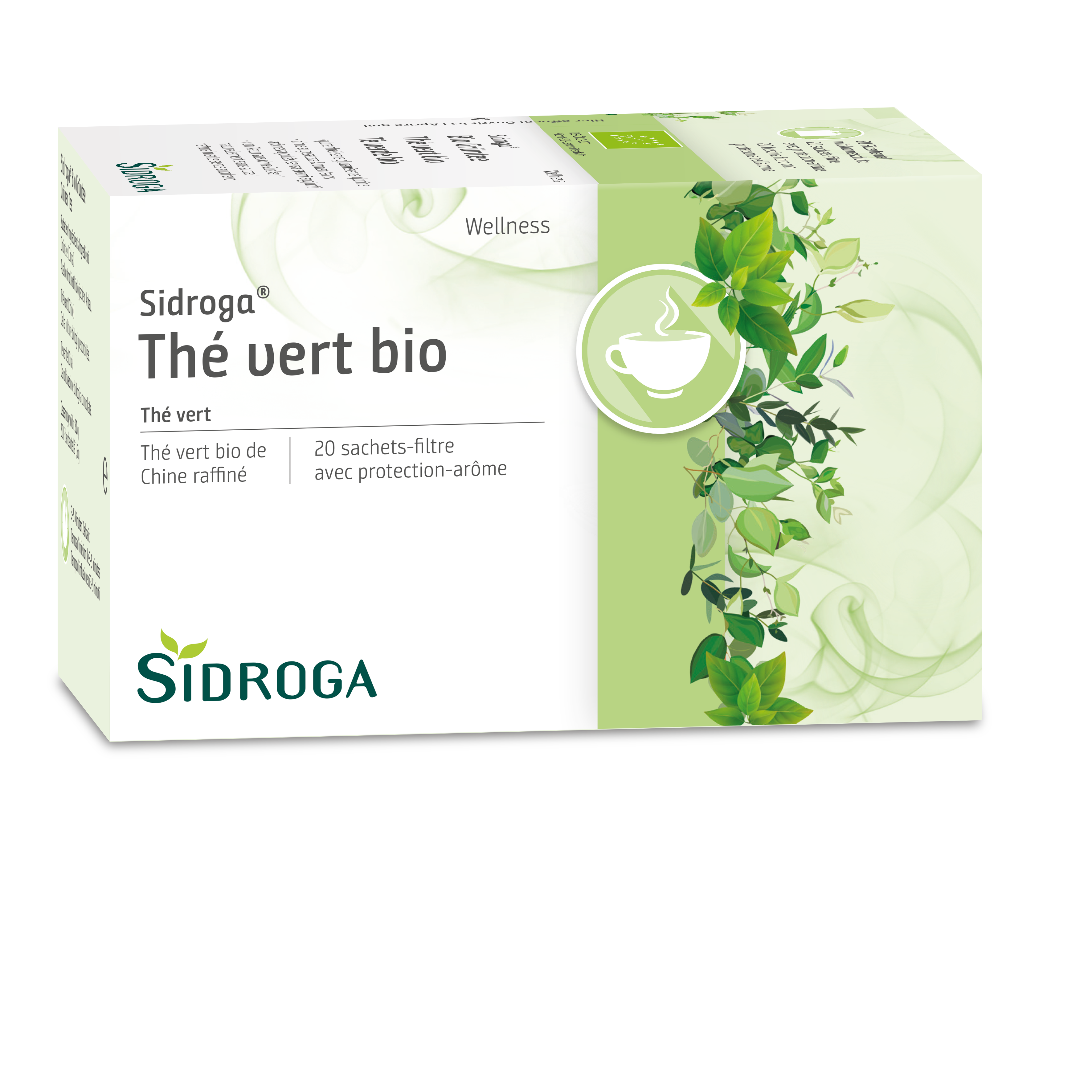 SIDROGA Bio Grüntee Btl 20 Stk