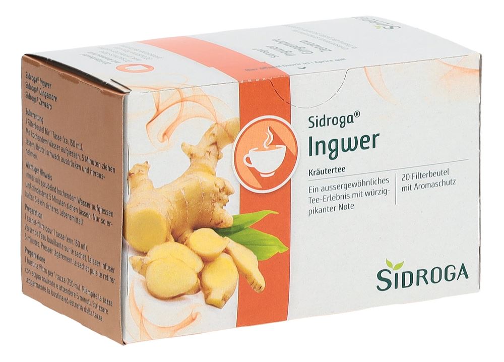 SIDROGA Ingwer Btl 20 Stk