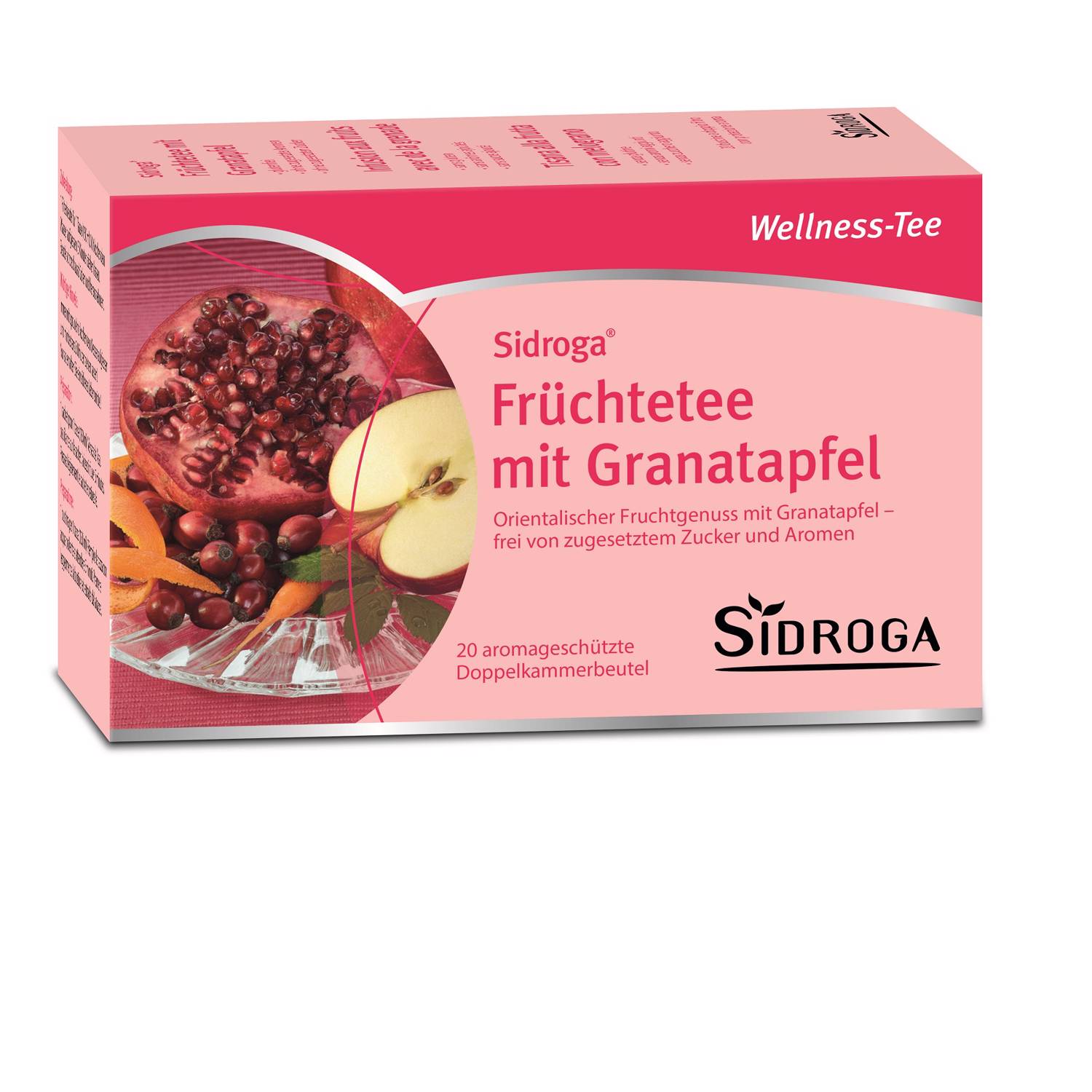 SIDROGA Früchtetee mit Granatapfel 20 Btl 2 g