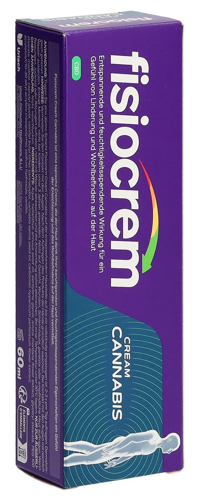 FISIOCREM Cream Cannabis Tb 60 ml