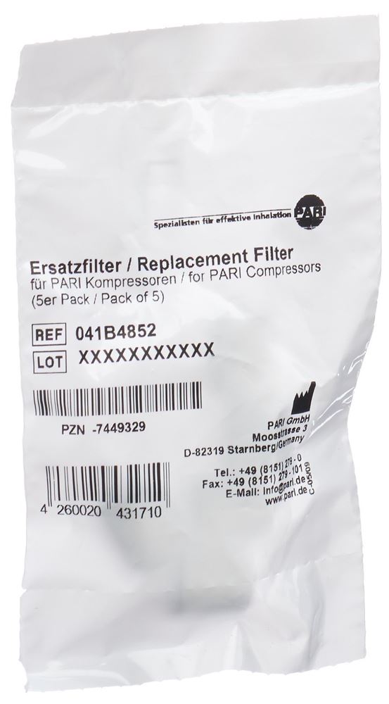 PARI Filter Typ 028 und 085 5 Stk
