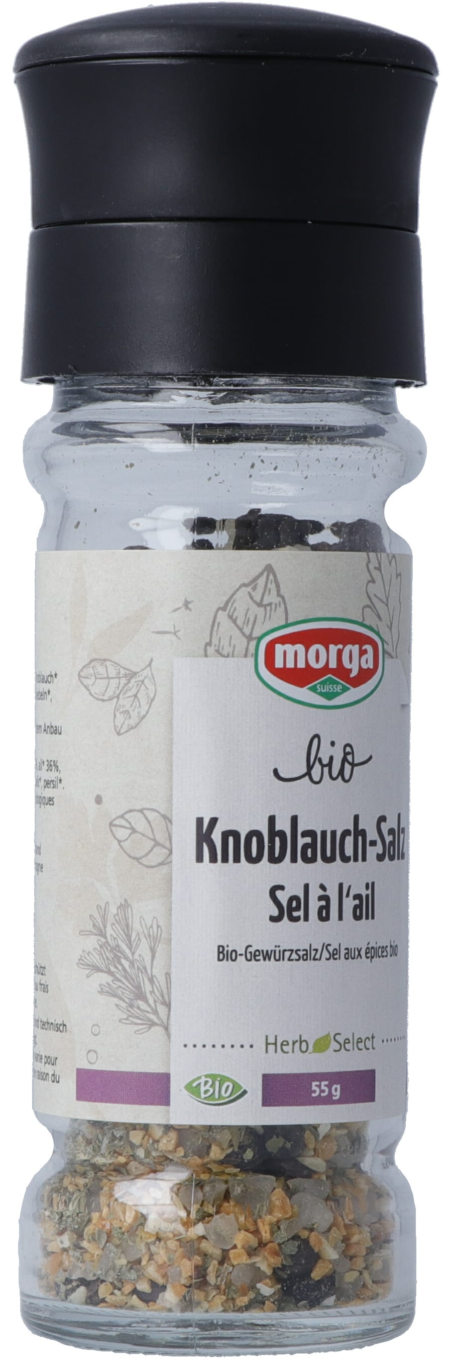 MORGA Knoblauch-Salz Bio 55 g
