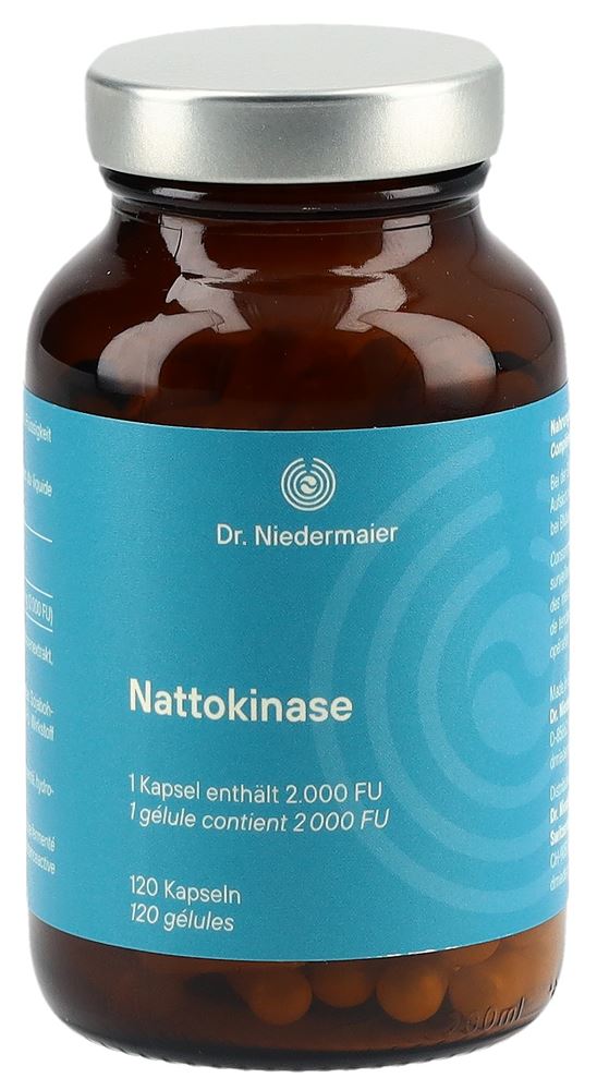 DR. NIEDERMAIER Nattokinase Kaps Glasfl 120 Stk