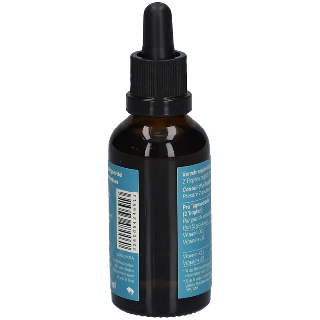 DR. NIEDERMAIER Vitam D3 + K2 Öl Glasfl 50 ml