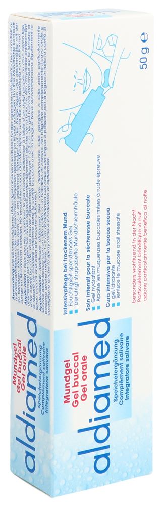 ALDIAMED Mundgel und Speichelergänzung Tb 50 g