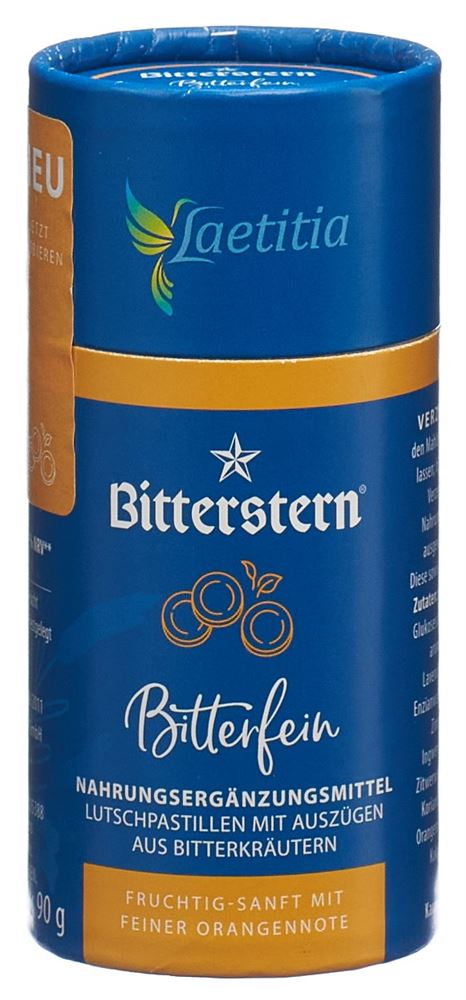 BITTERSTERN Pastillen Bitterfein 90 g