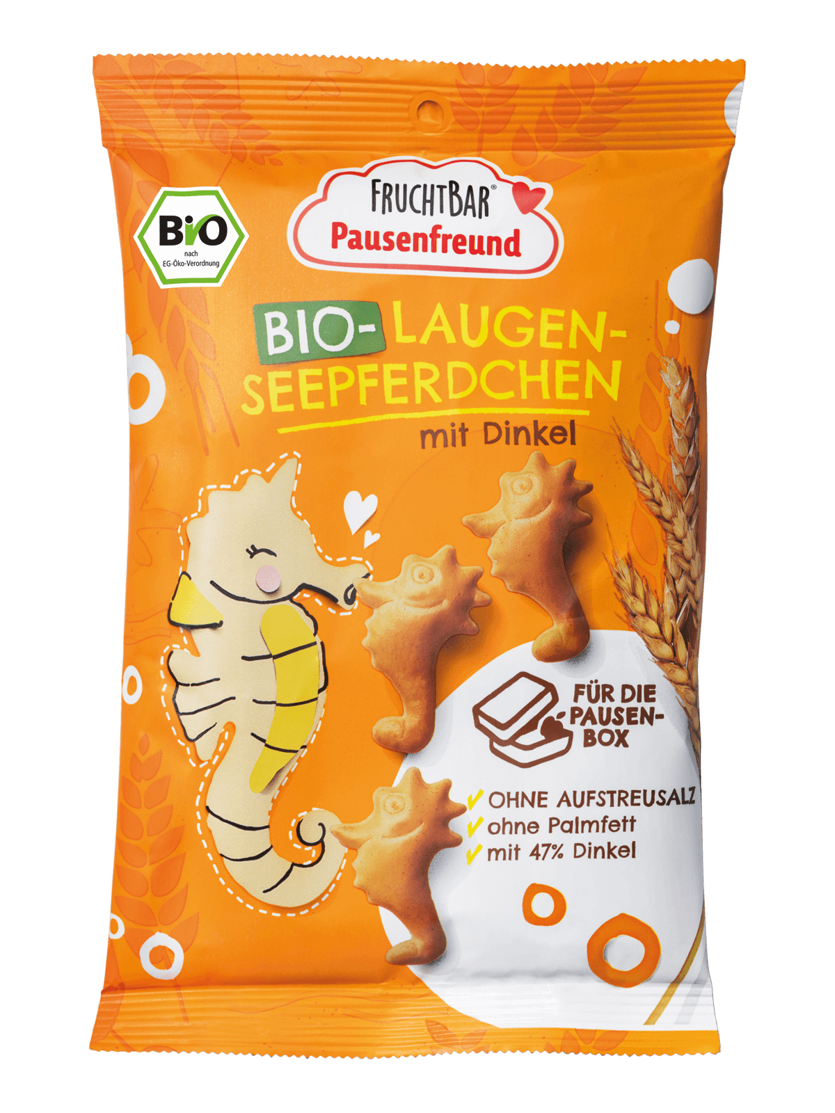 FRUCHTBAR Laugen Seepferdchen Bio mit Dinkel 90 g