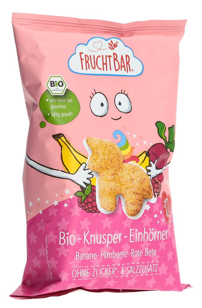 FRUCHTBAR Knusper-Einhörner Bio Ban Himb Bete 30 g