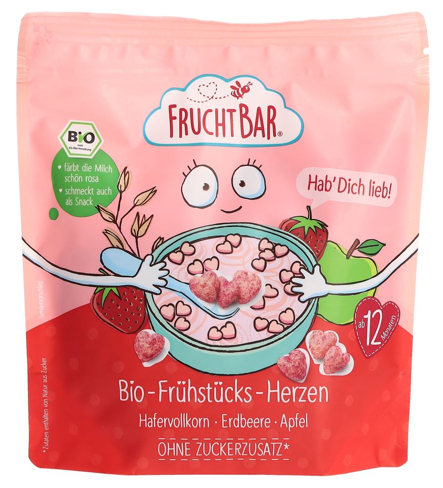 FRUCHTBAR Frühstücks-Herz Bio Hab Dich lieb 125 g