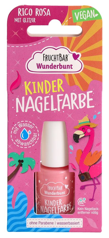 FRUCHTBAR Wunderbunt Kind Nagelfa Rico Rosa 5 ml