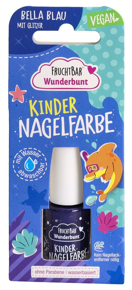 FRUCHTBAR Wunderbunt Kind Nagelfa Bella blau 5 ml