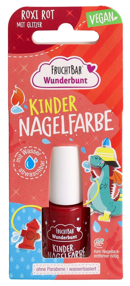 FRUCHTBAR Wunderbunt Kind Nagelfa roxi rot 5 ml
