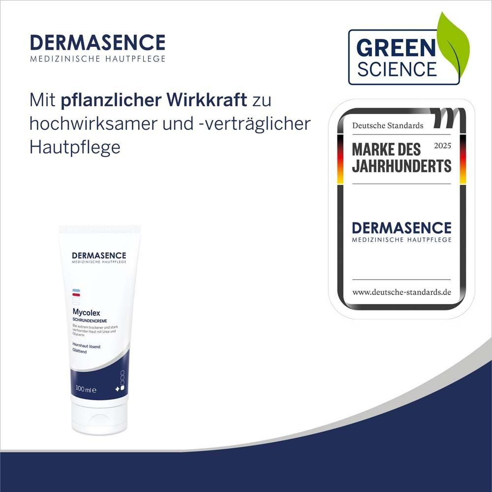 DERMASENCE Mycolex Schrundencreme Tb 100 ml