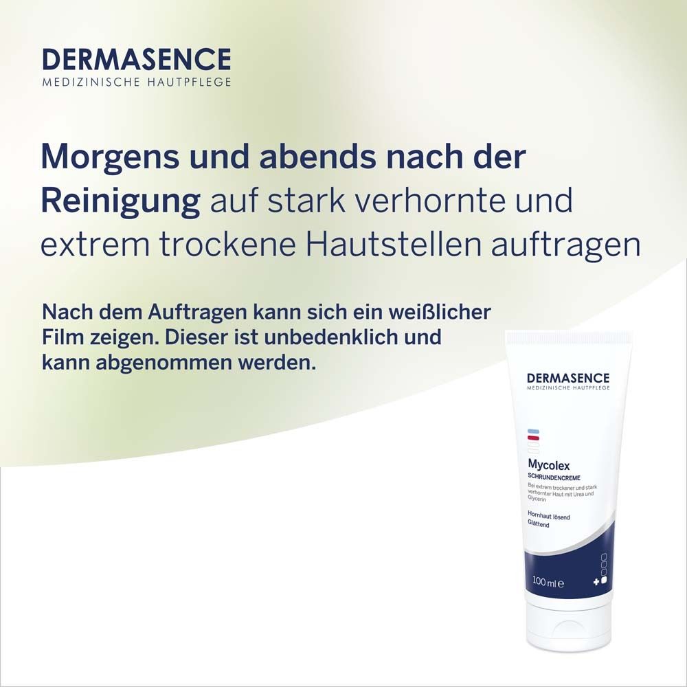DERMASENCE Mycolex Schrundencreme Tb 100 ml