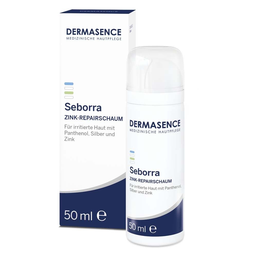 DERMASENCE Seborra Zink-Repairschaum Disp 50 ml