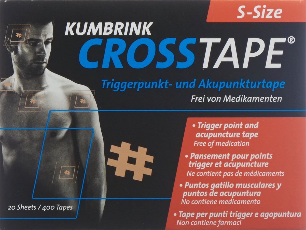 CROSSTAPE Schmerz- Akupunkturtape S 400 Stk