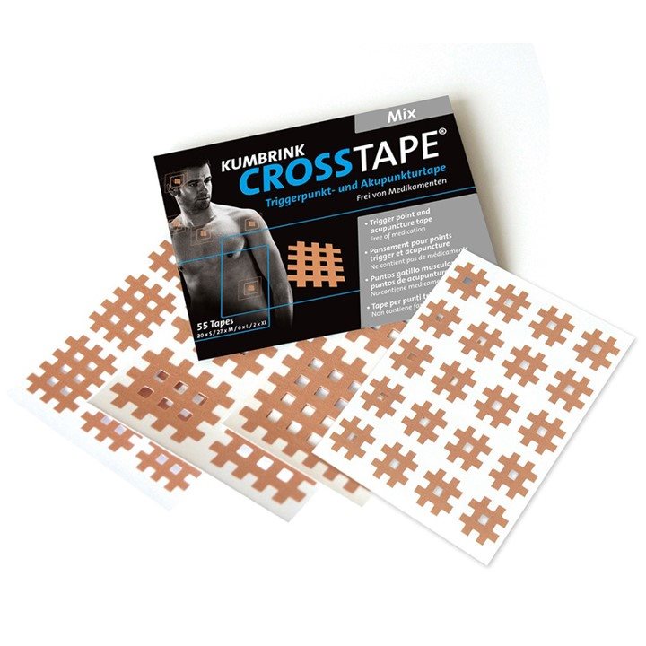 CROSSTAPE Mix Schmerz- und Akupunkturtape 55 Stk