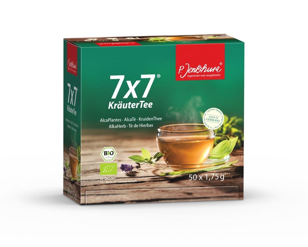 JENTSCHURA 7x7 Kräuter Tee Btl 50 Stk