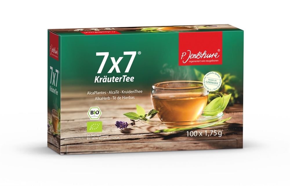 JENTSCHURA 7x7 Kräuter Tee Btl 100 Stk