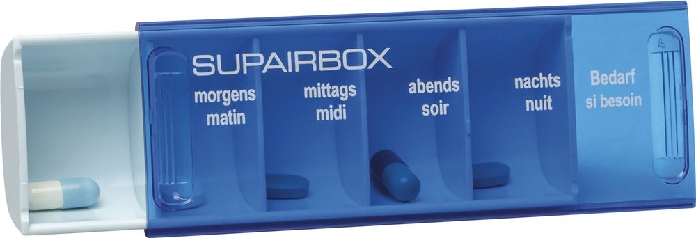 SUPAIRBOX Tagesbox D/F pastellblau