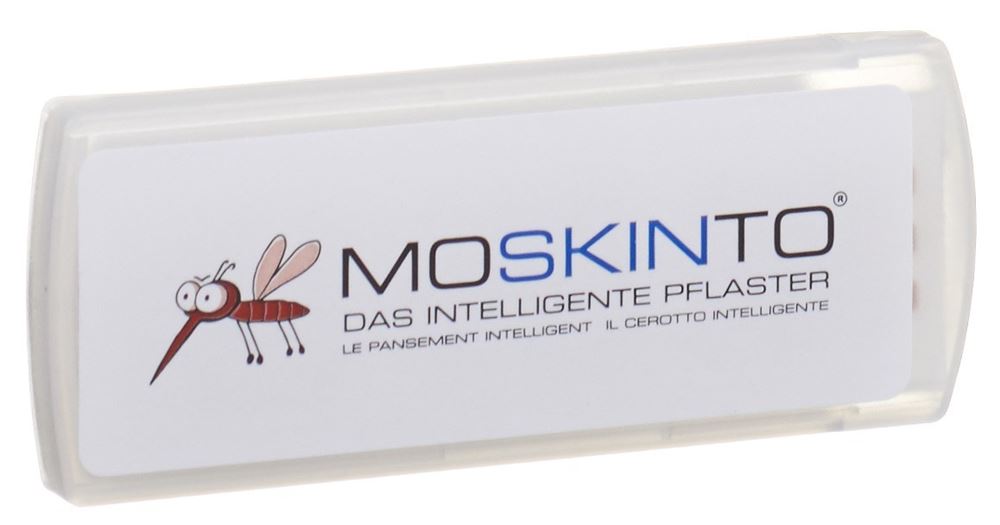 MOSKINTO Insektenstichpflaster Schiebebox 24 Stk