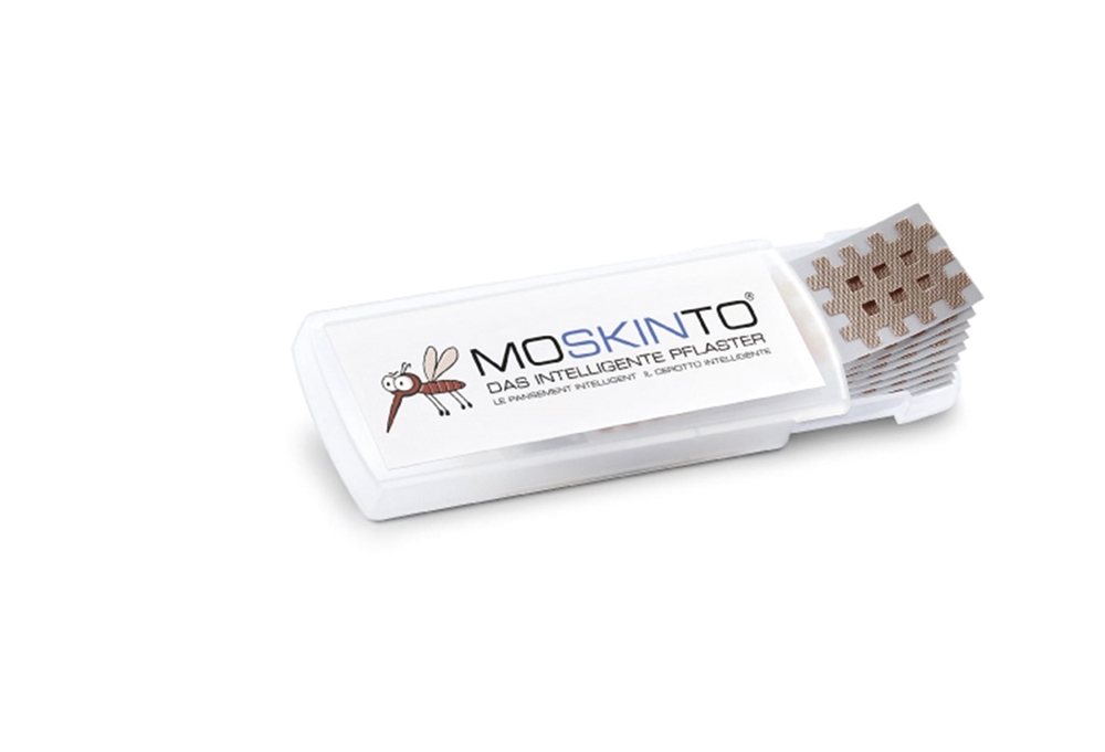 MOSKINTO Insektenstichpflaster Schiebebox 24 Stk
