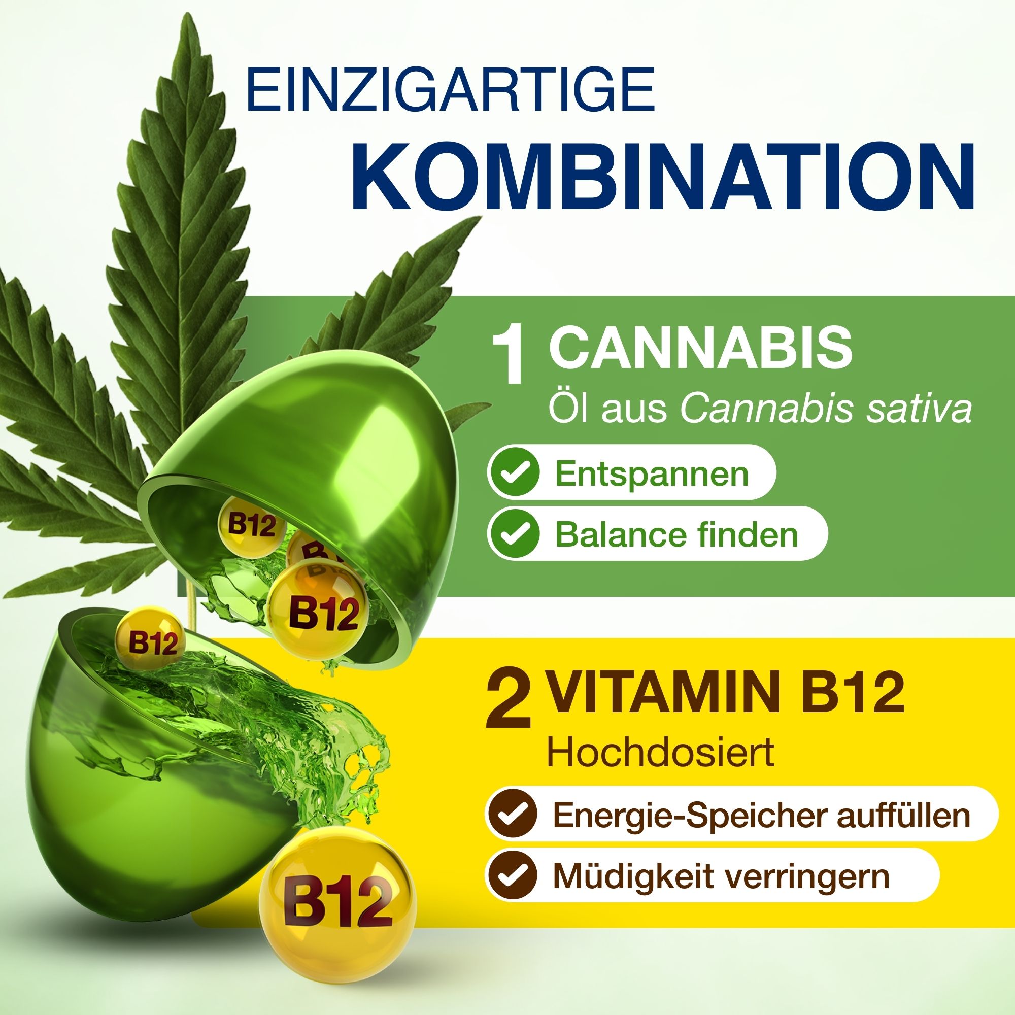 GELENCIUM Cannabis Plus Kaps Blist 30 Stk