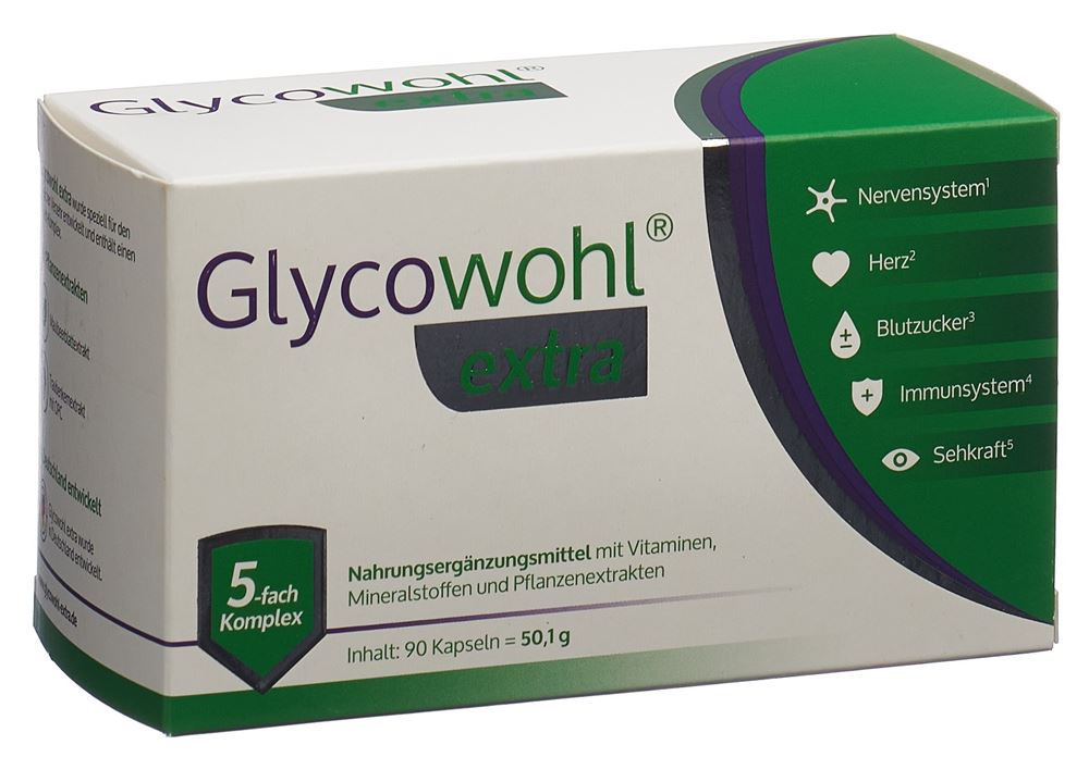 GLYCOWOHL extra Kaps 90 Stk