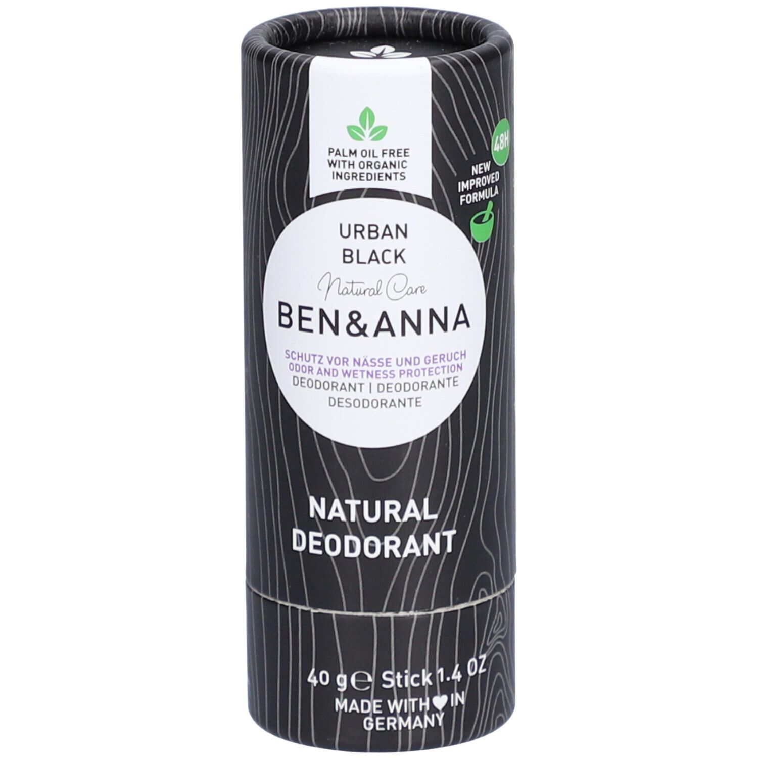 BEN&ANNA Deo Stick Urban Black 40 g