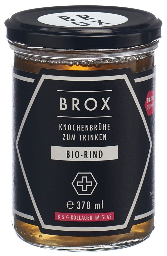 BROX Knochenbrühe Rind Glas 370 ml