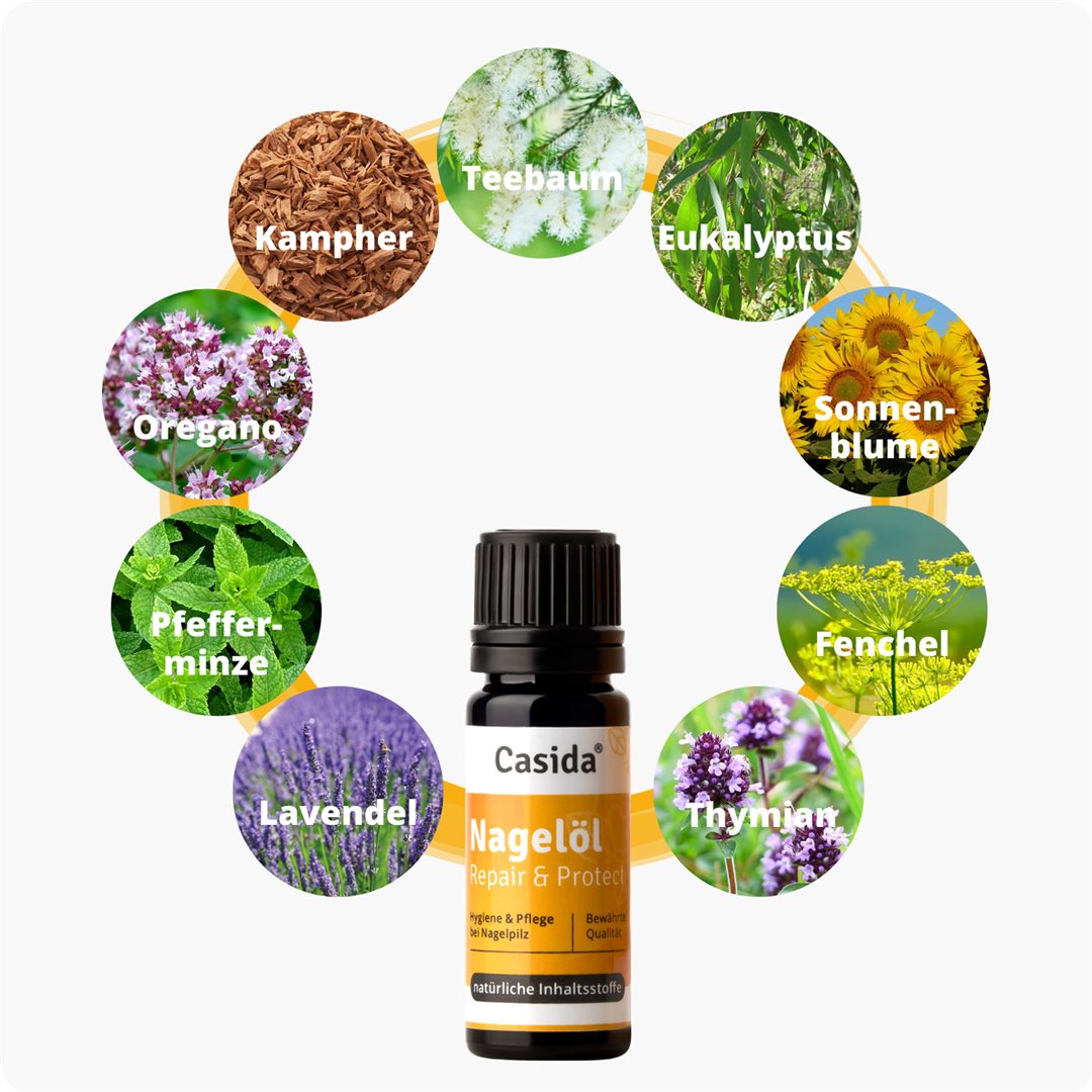 CASIDA Nagelöl Repair&Protect Fl 10 ml