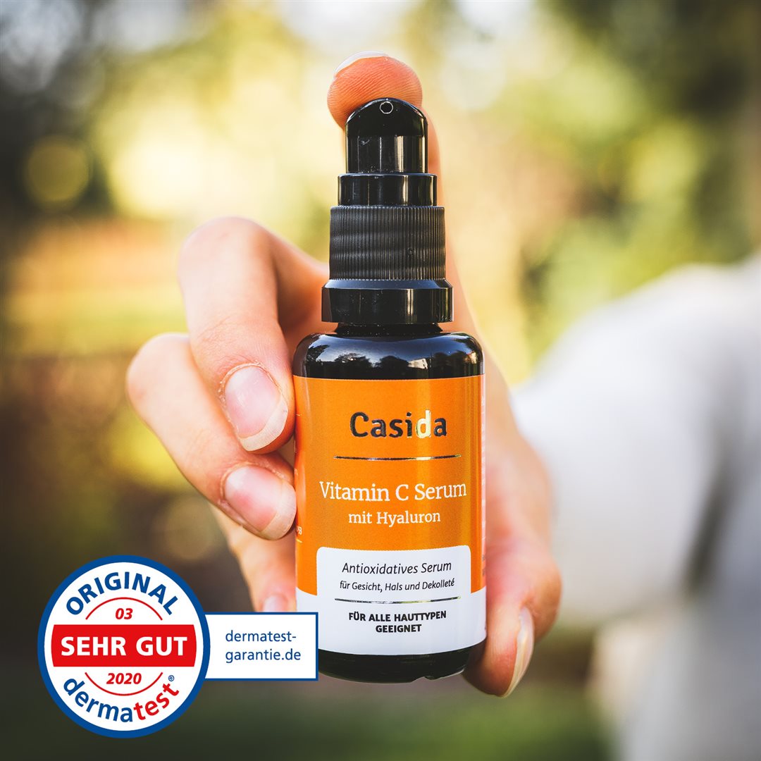 CASIDA Vitamin C Serum mit Hyaluron Disp 30 ml
