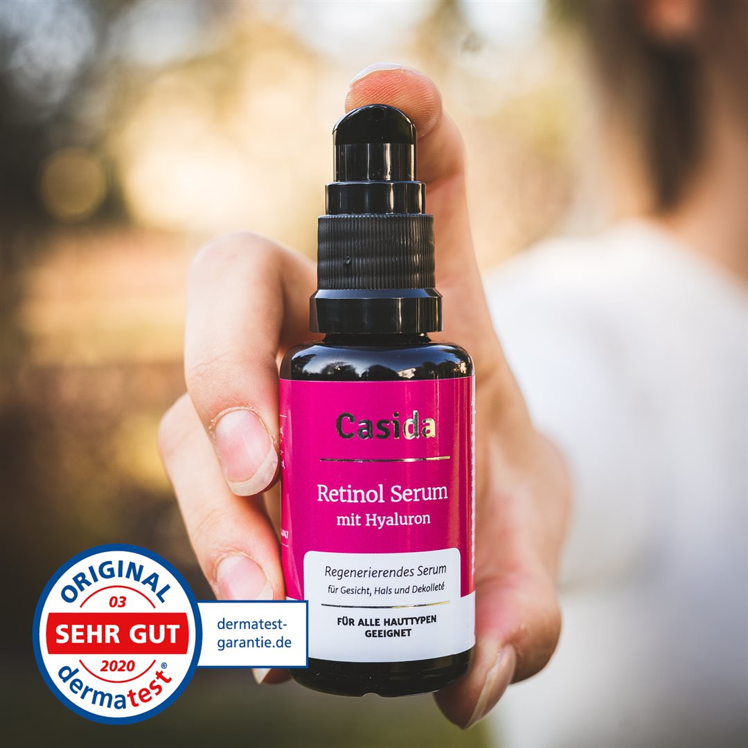 CASIDA Retinol Serum mit Hylaluron Disp 30 ml