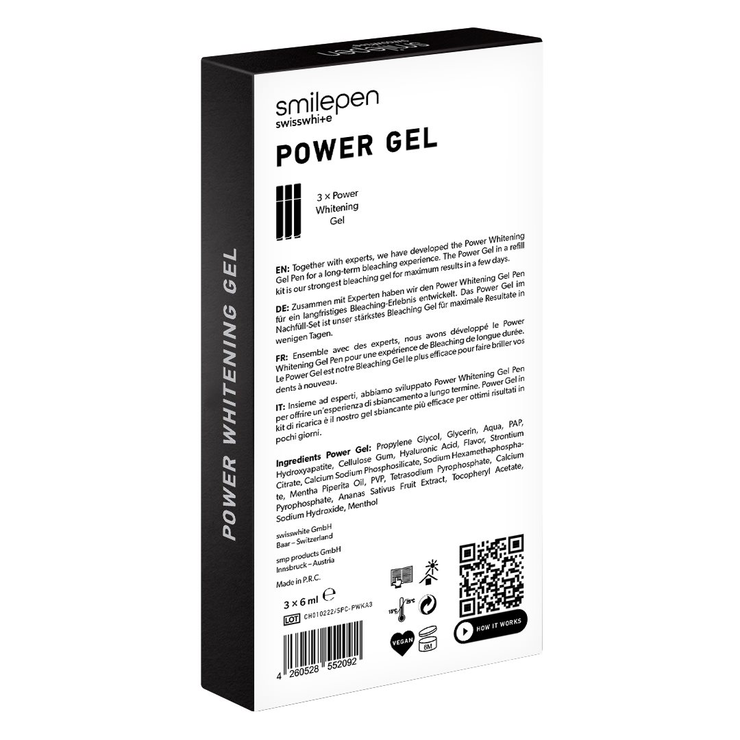 SMILEPEN Power Gel 3 x 6 ml