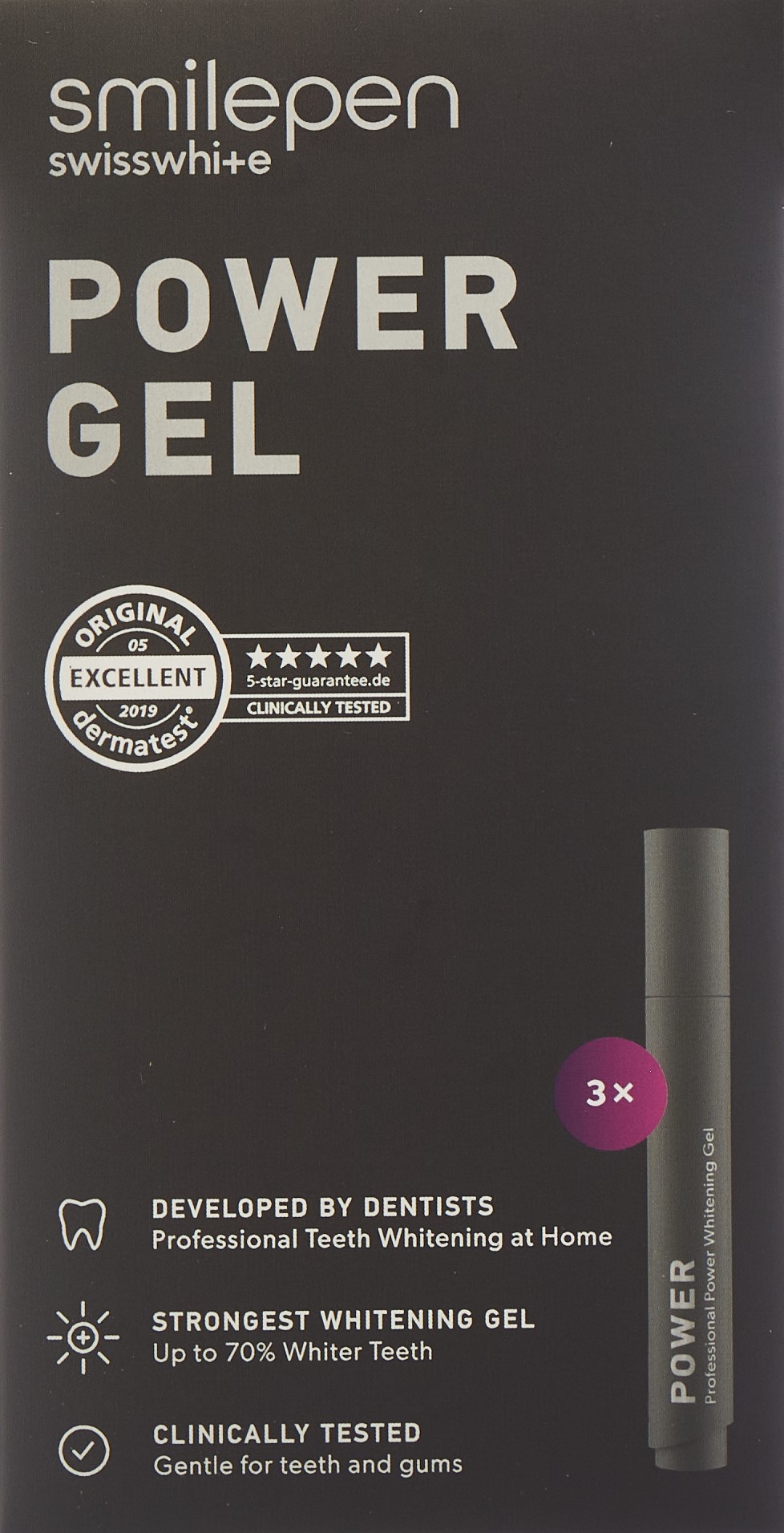 SMILEPEN Power Gel 3 x 6 ml