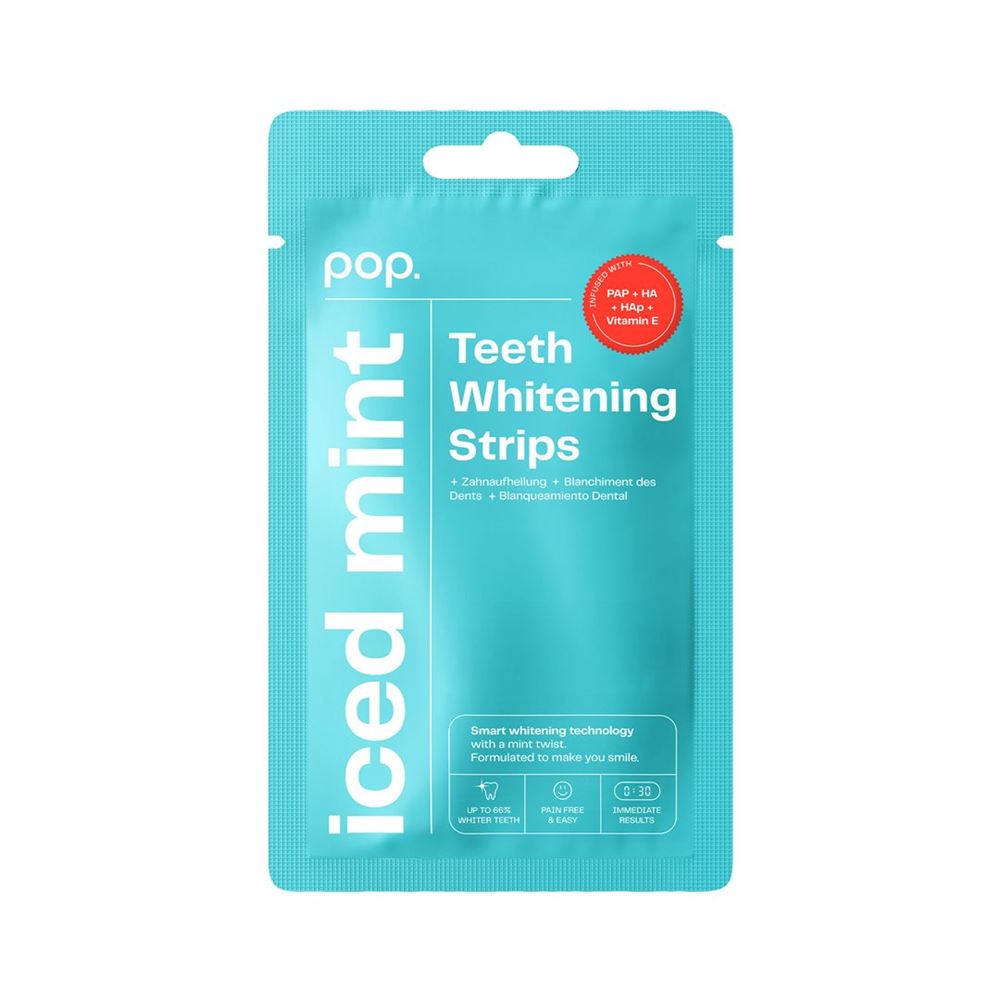 SMILEPEN Pop Teeth Whit Strips Iced Mi 7 x 2 Stk
