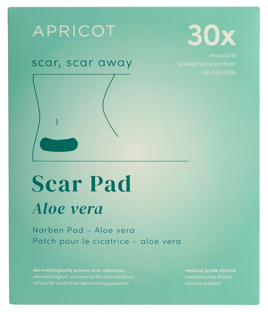 APRICOT Narben Pad wiederv scar scar away 2 Stk