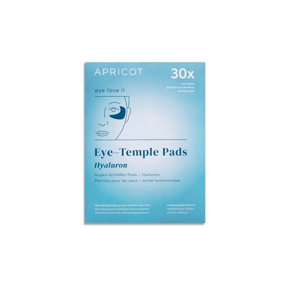 APRICOT Augen&Schläfen Pad wiederv Hyaluron 2 Stk