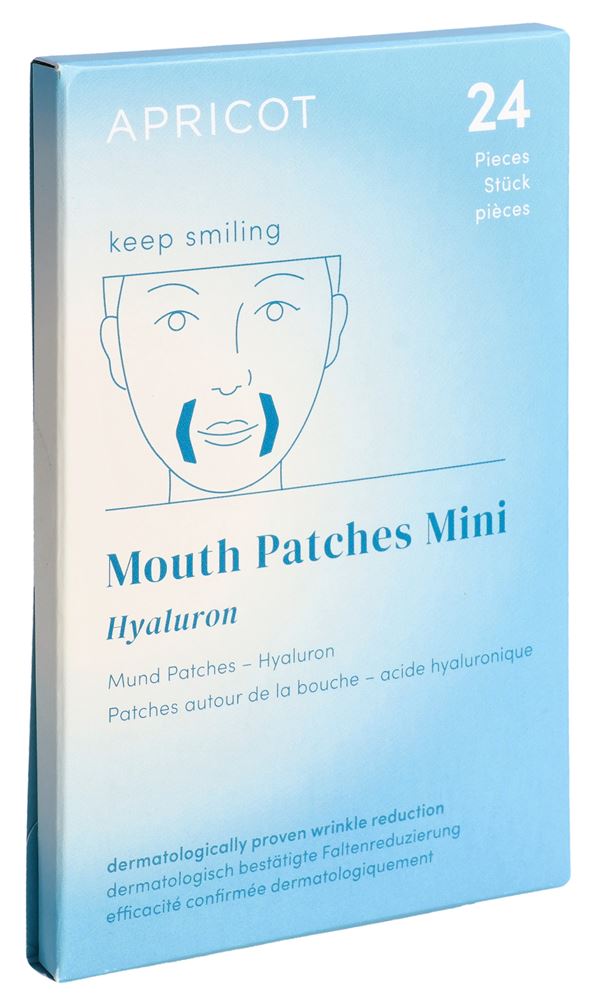 APRICOT Mundpatches Mini keep smiling 24 Stk