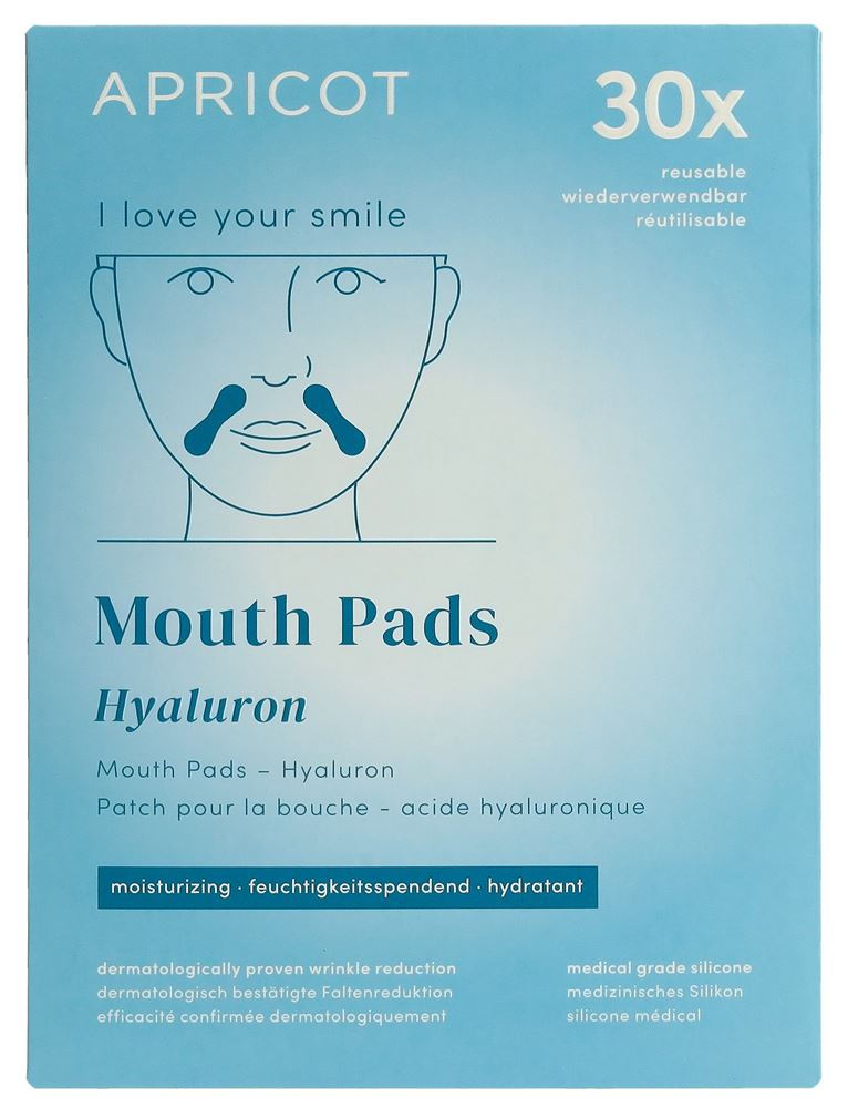 APRICOT Mund Pad i love your smile 2 Stk