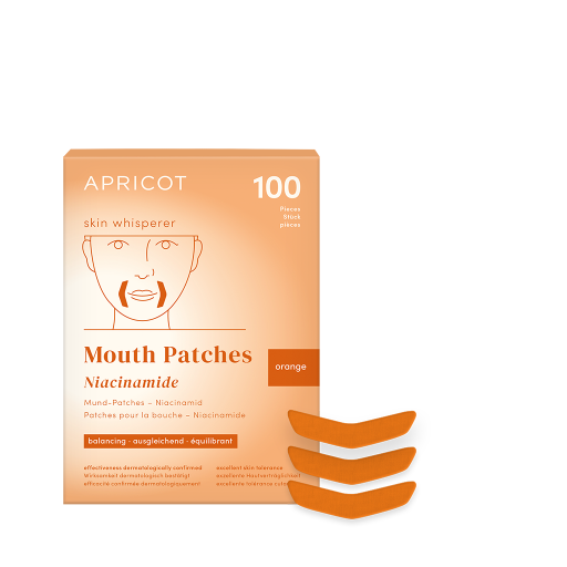 APRICOT Mund Patches Niacinamid skin whisperer