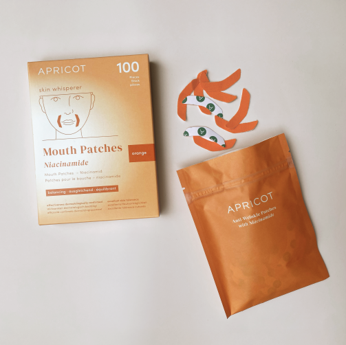 APRICOT Mund Patches Niacinamid skin whisperer