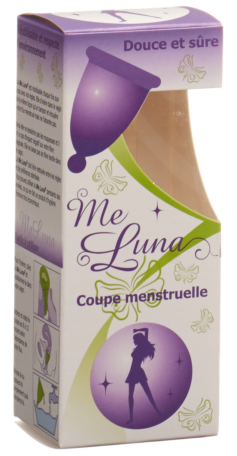 ME LUNA Menstruationstasse Classic Sho L Ring Vi