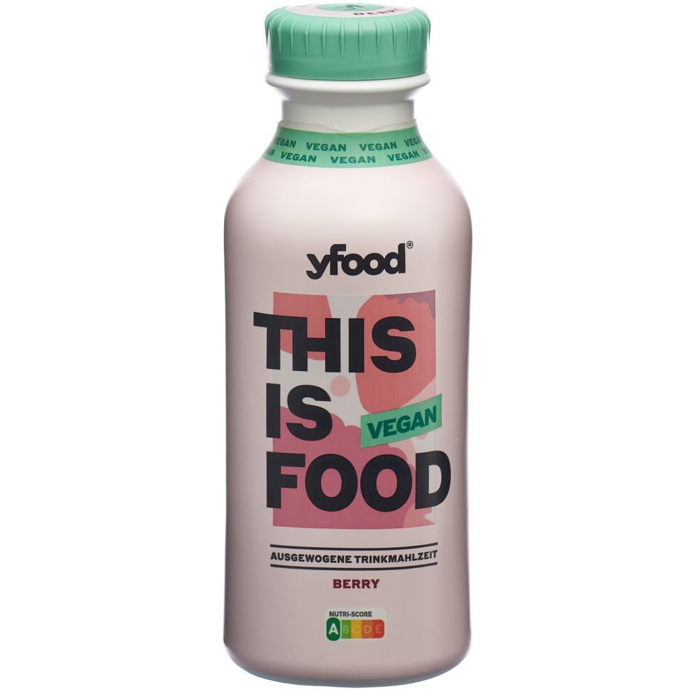 YFOOD Trinkmahlzeit vegan Berry Fl 500 ml
